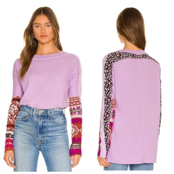 FREE People On My Way Cuff Top in Petal - Picture 1 of 10
